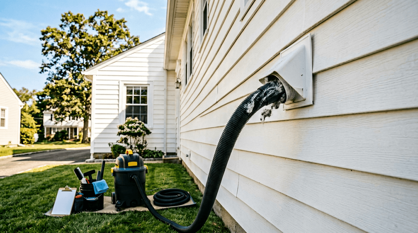 Residential Dryer Vent Cleaning in Summit, NJ
